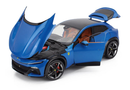 Polistil 2022 Ferrari Purosangue Blu Corsa (Blue Metallic) High Fidelity 1:18