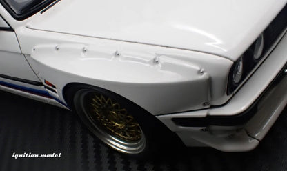 Ignition-Model BMW M3 Pandem 30 (E30) M-Design White 1:18