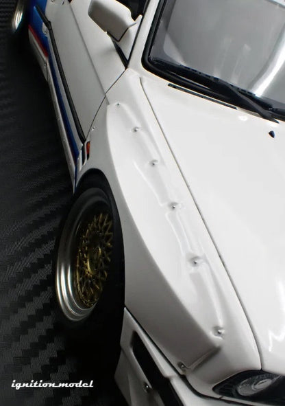 Ignition-Model BMW M3 Pandem 30 (E30) M-Design White 1:18