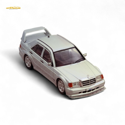 INNO64 Mercedes-Benz 190E Silver 1:64 Diecast