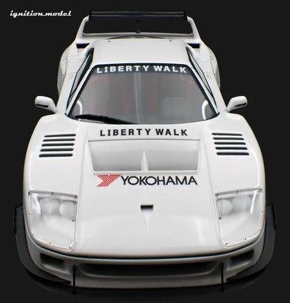 Ignition-Model 2023 Ferrari F40 LBWK LB-Works 40 Japan White 1:18