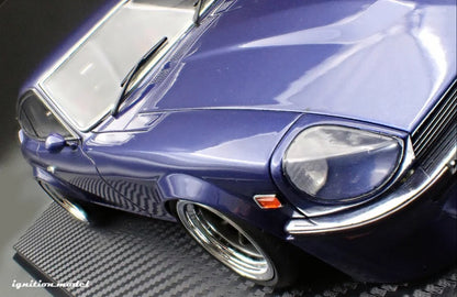 Ignition-Model Nissan Fairlady Z Wangan 'Midnight Devil's Z" Blue 1:18