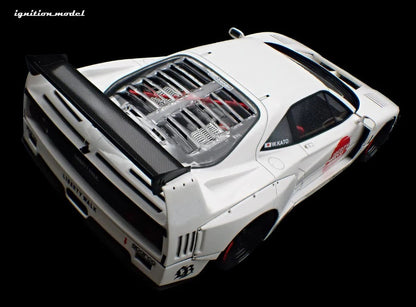 Ignition-Model 2023 Ferrari F40 LBWK LB-Works 40 Japan White 1:18