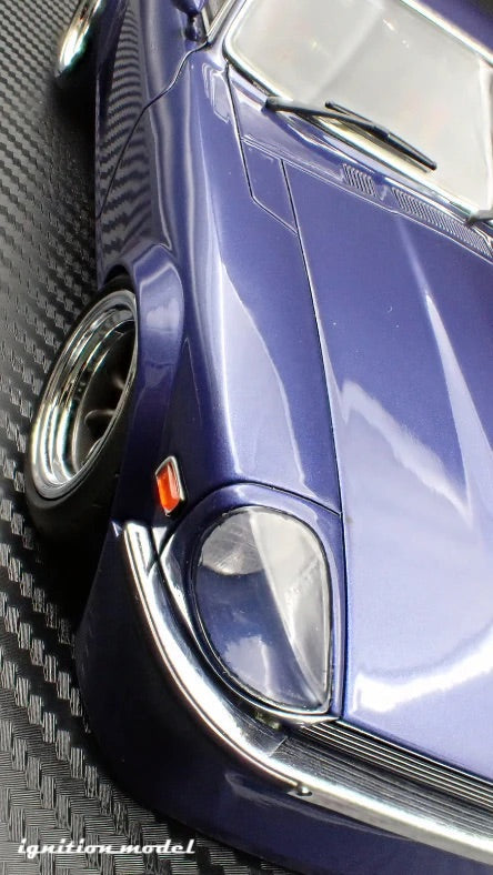 Ignition-Model Nissan Fairlady Z Wangan 'Midnight Devil's Z" Blue 1:18