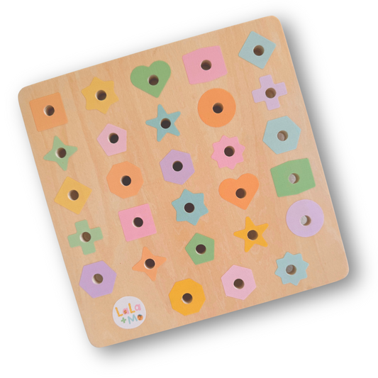 Boulon et planche d'alphabet anglais/arabe