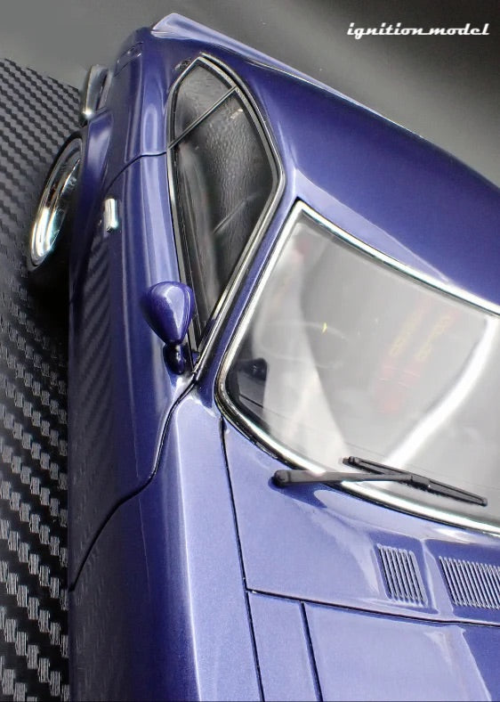 Ignition-Model Nissan Fairlady Z Wangan 'Midnight Devil's Z" Blue 1:18
