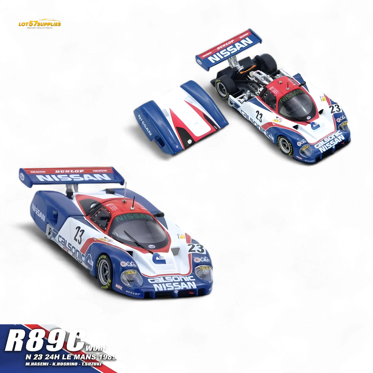 INNO64 Nissan R89C 1989 Le Mans No.23 1:64 – Masaverse