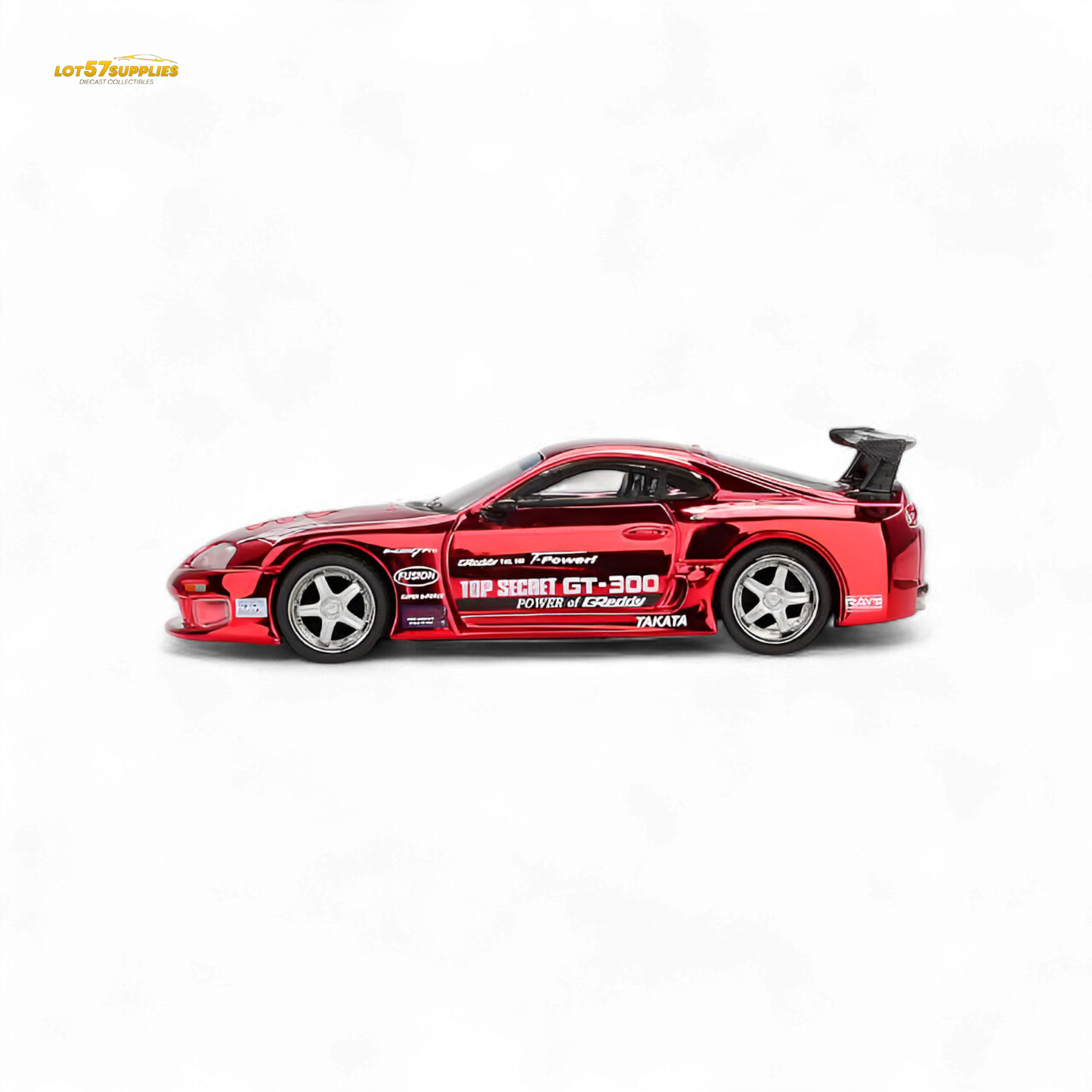 Mini GT Toyota Supra A80 Top Secret GT300 1:64