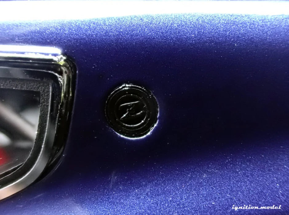 Ignition-Model Nissan Fairlady Z Wangan 'Midnight Devil's Z" Blue 1:18