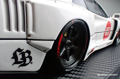 Ignition-Model 2023 Ferrari F40 LBWK LB-Works 40 Japan White 1:18