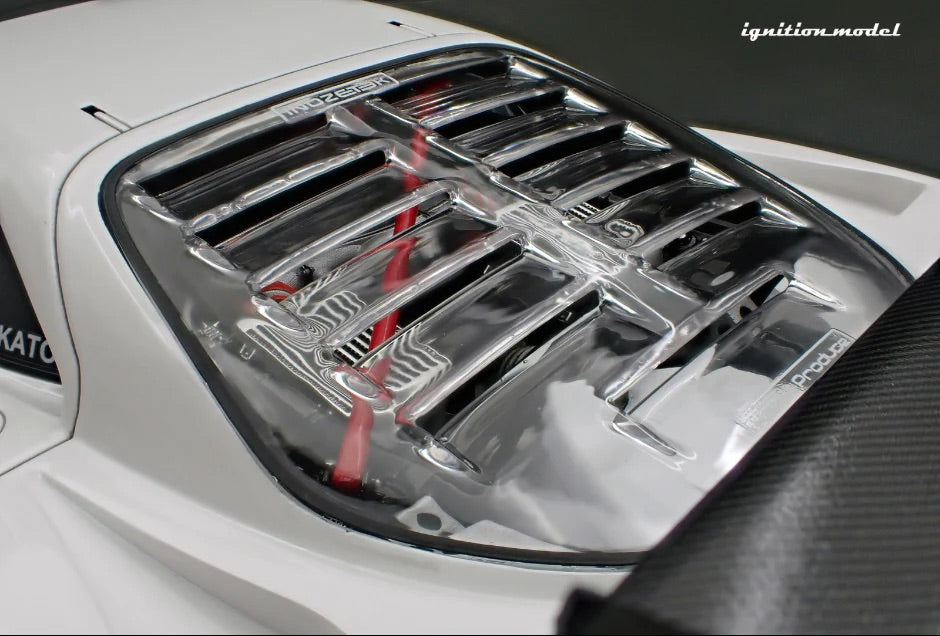 Ignition-Model 2023 Ferrari F40 LBWK LB-Works 40 Japan White 1:18