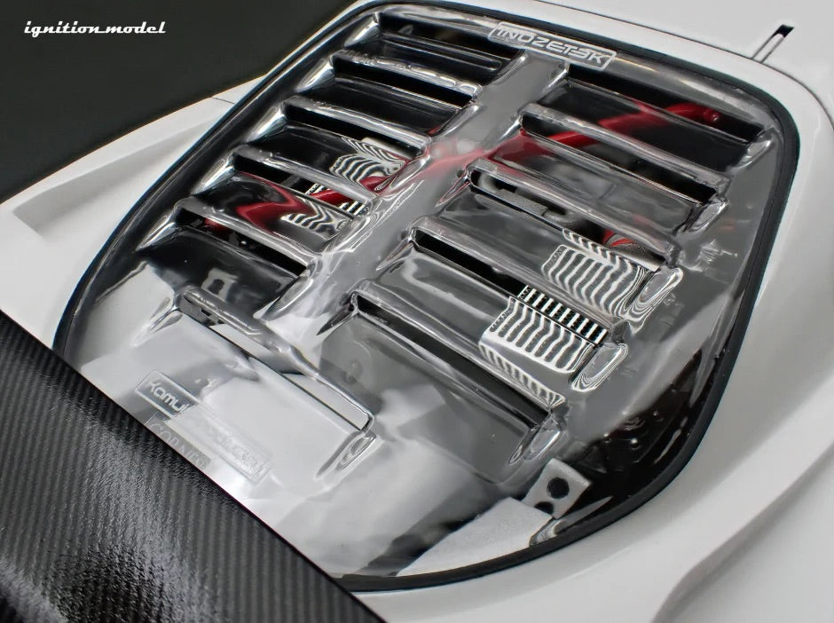 Ignition-Model 2023 Ferrari F40 LBWK LB-Works 40 Japan White 1:18