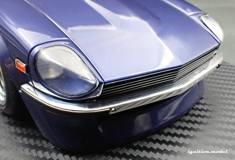 Ignition-Model Nissan Fairlady Z Wangan 'Midnight Devil's Z" Blue 1:18