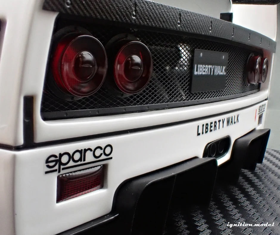 Ignition-Model 2023 Ferrari F40 LBWK LB-Works 40 Japan White 1:18