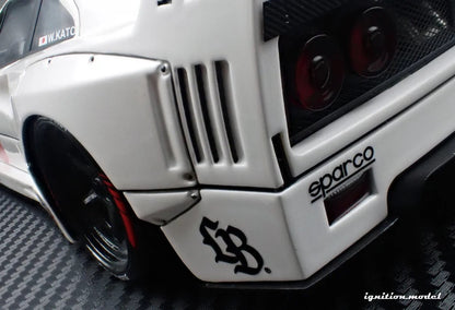 Ignition-Model 2023 Ferrari F40 LBWK LB-Works 40 Japan White 1:18