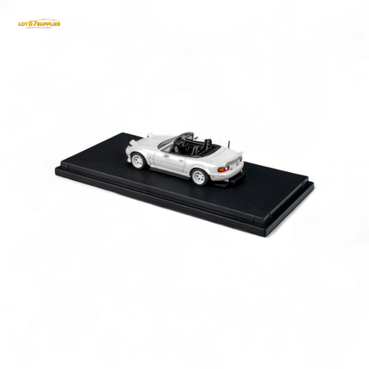 Microturbo Custom MX5 Rocket Bunny Metallic White 1:64