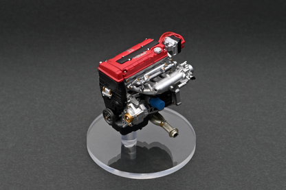 Ignition-Model Honda Integra DC2 Type R RHD Pearl White w/ Separate B18C Vtec Engine 1:18