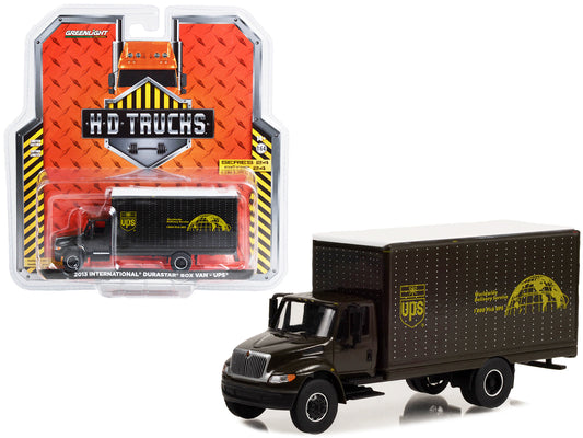2013 International Durastar Box Van 'UPS' 1:64 - Greenlight