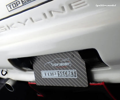 Ignition-Model Nissan Skyline GT-R R32 (VR32) Top Secret RHD White 1:18
