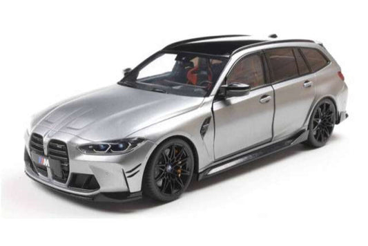 Solido 2024 BMW M3 M-Performance G81 Touring Wagon Frozen Pure Grey Metallic 1:18