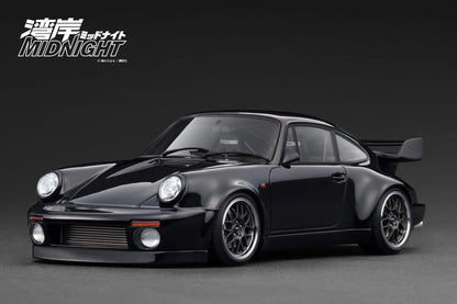 Ignition-Model Porsche 911 (964) 'Wangan Midnight" Blackbird Black 1:18