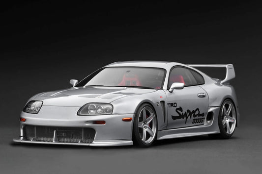 Ignition-Model Toyota Supra Mk4 (A80) TRD 3000GT Silver 1:18