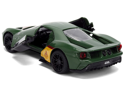 2017 Ford GT "Boba Fett" Livery Dark Green with Graphics "Star Wars" Franchise "Hollywood Rides" Series 1/32