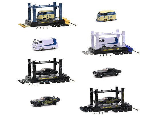 4-Piece Car Set, Release 44 1:64 - M2 Machines