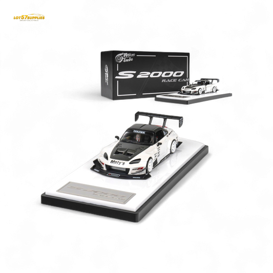 MicroTurbo Honda S2000 Metallic White 1:64