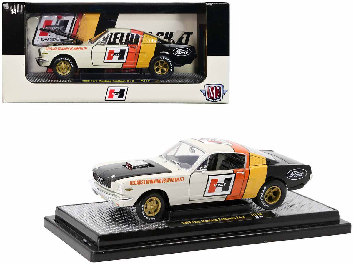 1966 Ford Mustang Fastback 'Hurst Shifters' 1:24 - M2 Machines