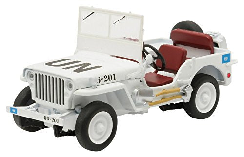 Greenlight 1944 Jeep Willys 1/43 Diecast — United Nations White