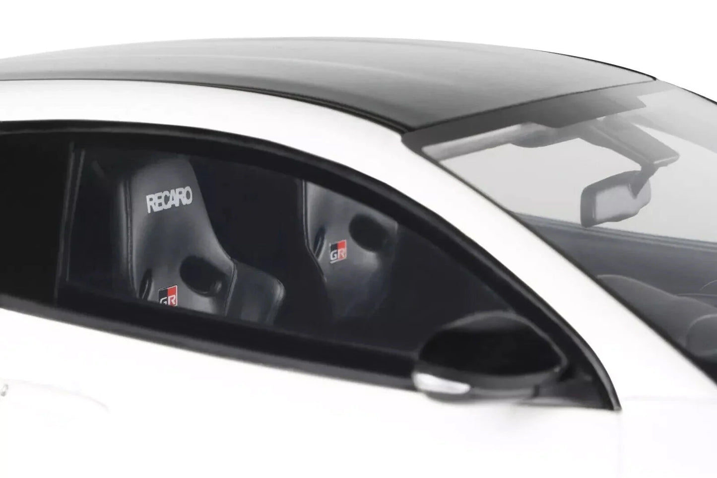 Otto Mobile Toyota GRMN Yaris 1:18 Diecast — Platinum White Pearl