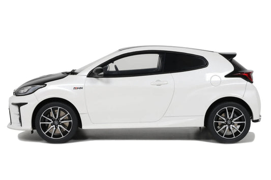 Otto Mobile Toyota GRMN Yaris 1:18 Diecast — Platinum White Pearl
