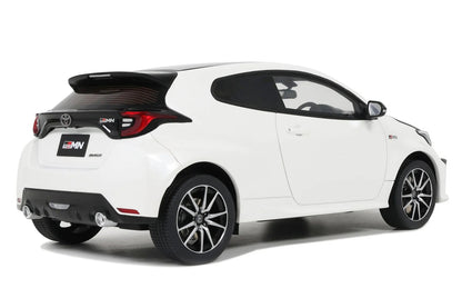Otto Mobile Toyota GRMN Yaris 1:18 Diecast — Platinum White Pearl