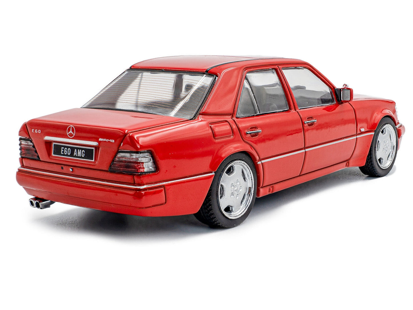 Solido Mercedes-Benz W124 E60 AMG 1/43 Diecast — Signal Red