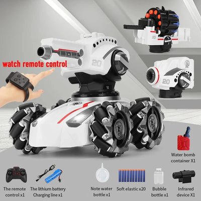 Masaverse | 3-in-1 Dual-Control Tactical RC Tank