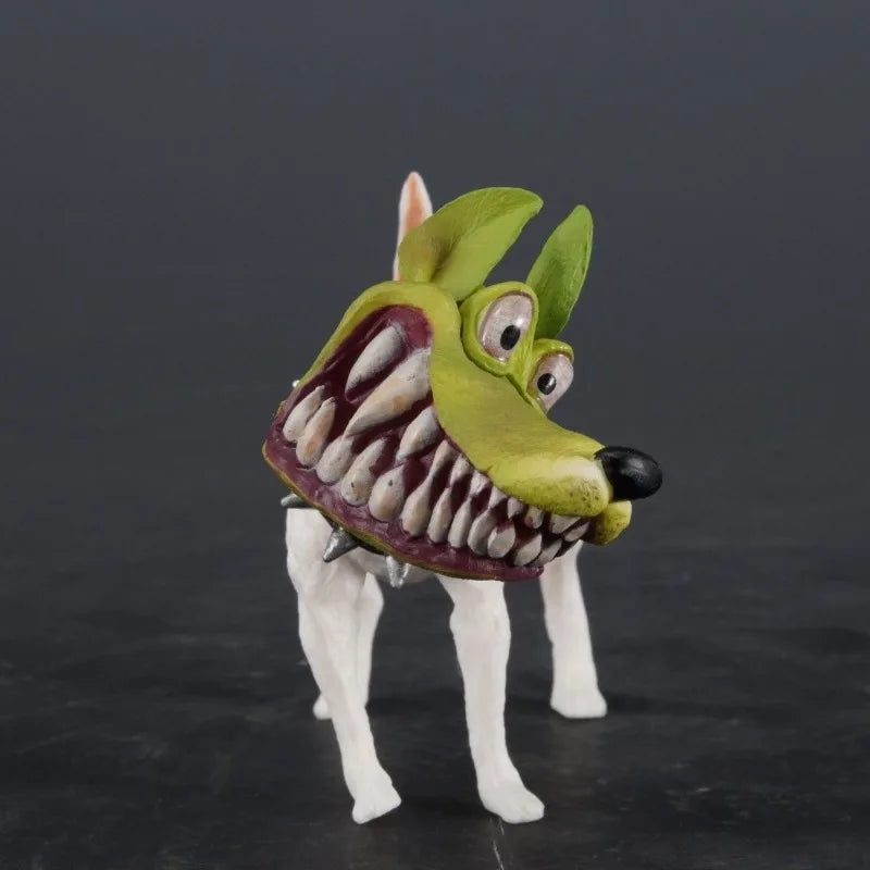8Cm/3.1In Anime the Mask Figure Funny Parson Jack Russell Action Figures Pvc Statue Collection Model Toys Gifts