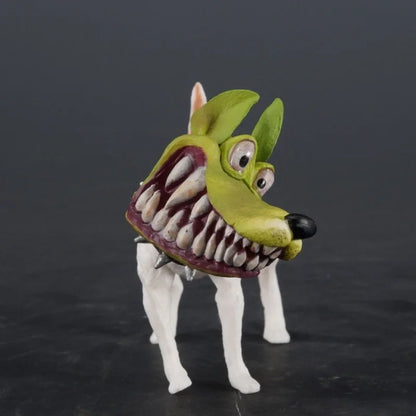 8Cm/3.1In Anime the Mask Figure Funny Parson Jack Russell Action Figures Pvc Statue Collection Model Toys Gifts