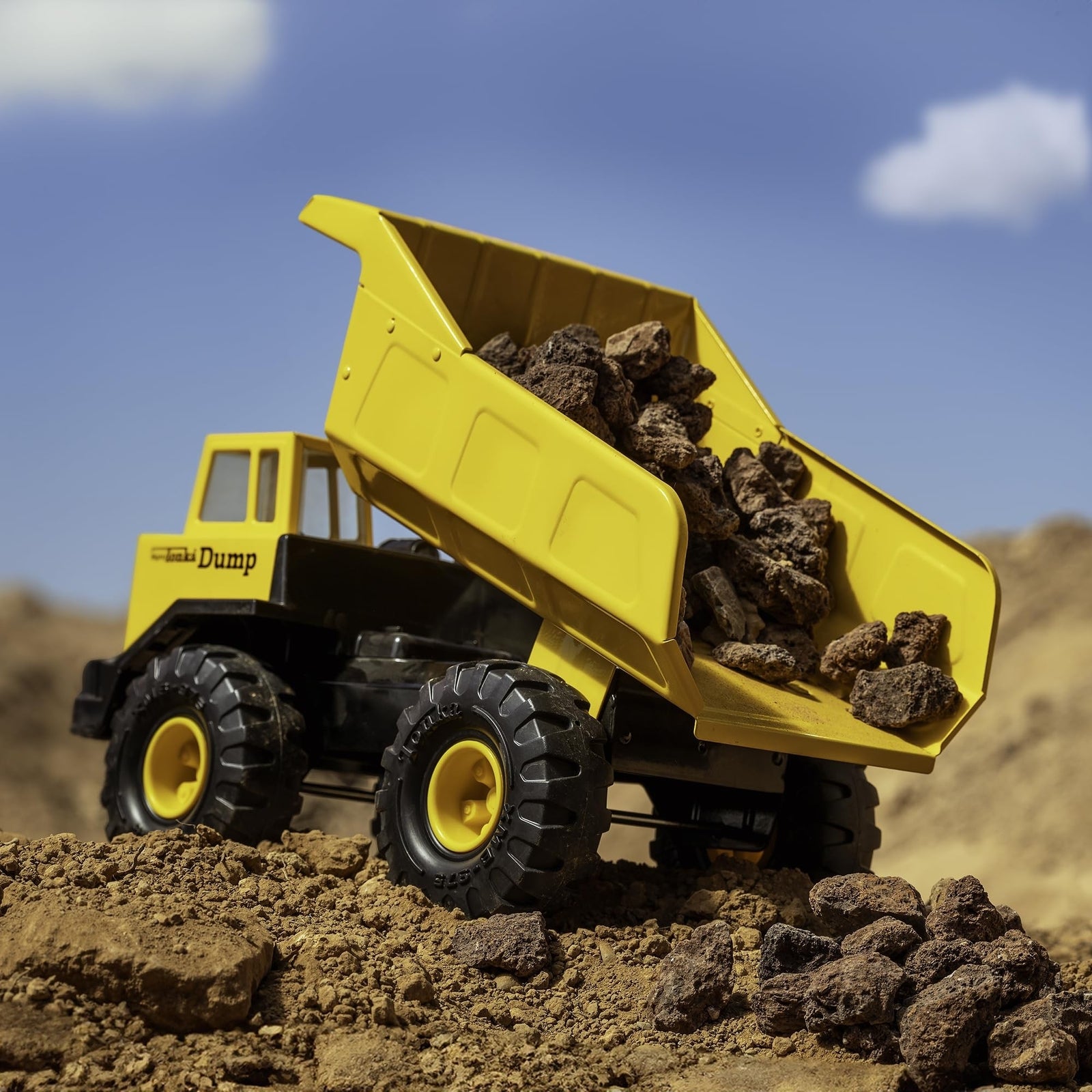 Tonka Retro Mighty Dump Truck - Collector'S Edition - Made with 2X More Steel...