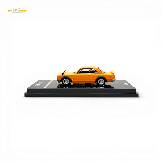 Inno64 Nissan Skyline 2000 GT-R KPGC10 Orange 1:64