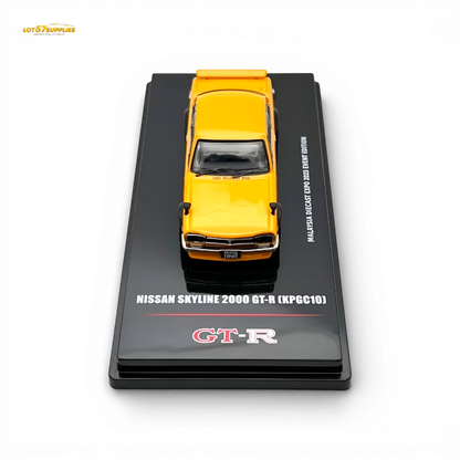 Inno64 Nissan Skyline 2000 GT-R KPGC10 Orange 1:64