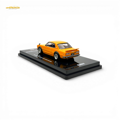Inno64 Nissan Skyline 2000 GT-R KPGC10 Orange 1:64
