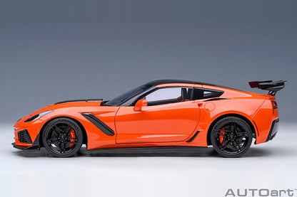AUTOart Chevy Corvette ZR1 Sebring Orange Tintcoat 1:18