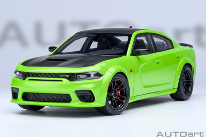 AUTOart Dodge Charger R/T Scat Pack Widebody Sublime Green 1:18