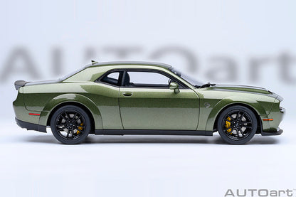 AUTOart 2022 Dodge Challenger SRT Jailbreak F8 Green 1:18