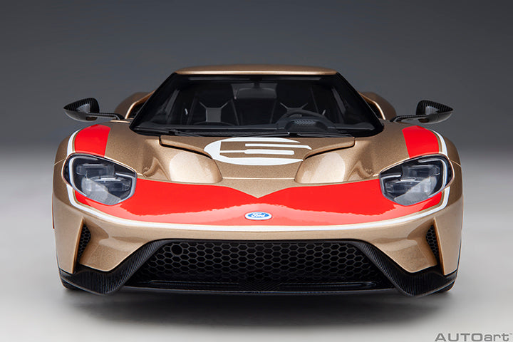 AUTOart Ford GT Heritage Edition #5 Holman Moody Gold 1:18