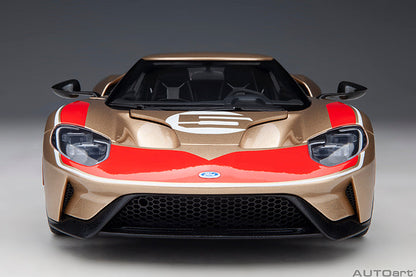AUTOart Ford GT Heritage Edition #5 Holman Moody Gold 1:18