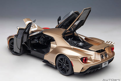AUTOart Ford GT Heritage Edition #5 Holman Moody Gold 1:18