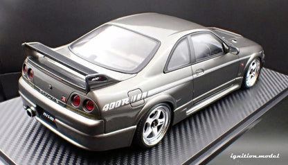 Ignition-Model Nissan Skyline GT-R 400r R33 (BCNR33) RHD Dark Grey Metallic 1:18