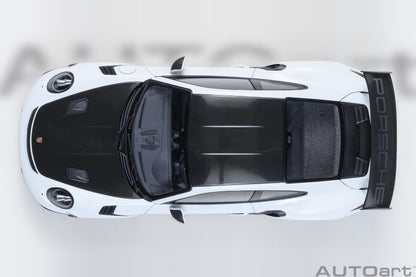 AUTOart Porsche 911 991.2 GT3 RS w/ Weissach Pkg White 1:18